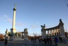 Будапешт. Яркий день перед новогодней ночью
