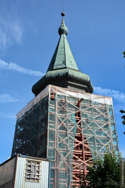 Выборг в «лесах», а Питер в мостах