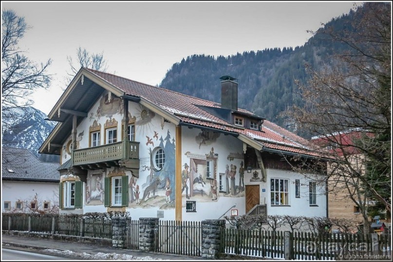 Живописный Обераммергау