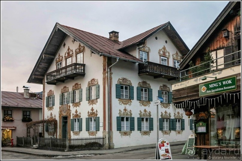 Живописный Обераммергау