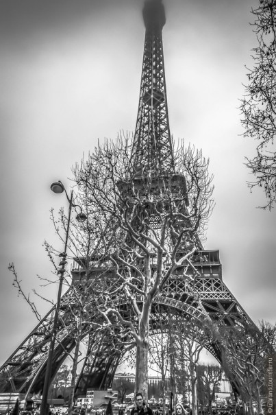 Париж. Черно-белое