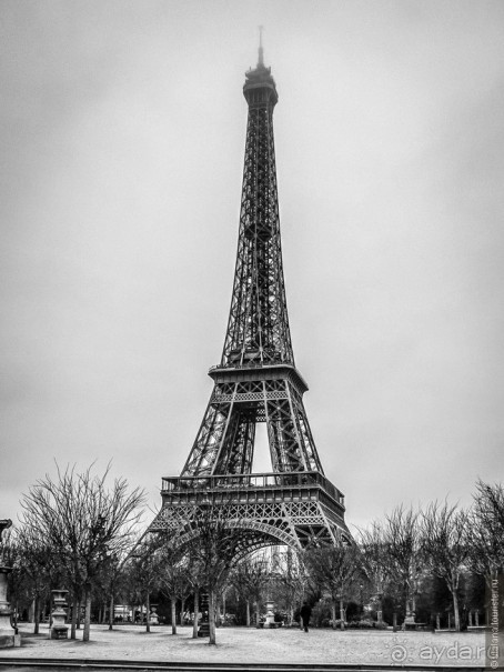 Париж. Черно-белое