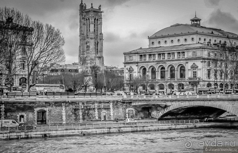 Париж. Черно-белое