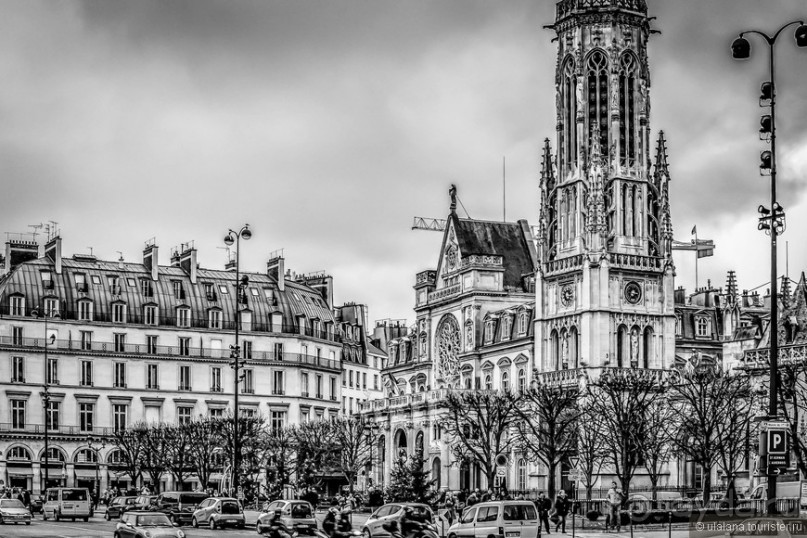 Париж. Черно-белое