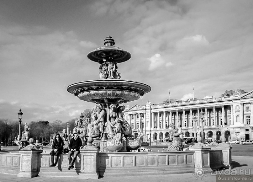 Париж. Черно-белое