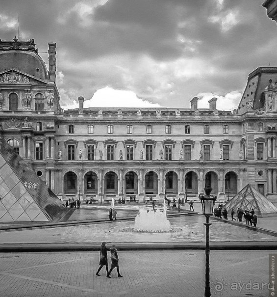 Париж. Черно-белое