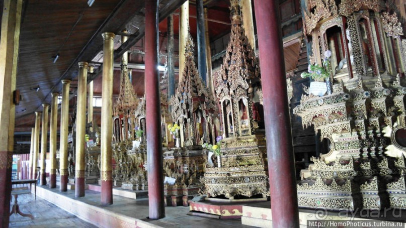 Монастыри и храмы Инле