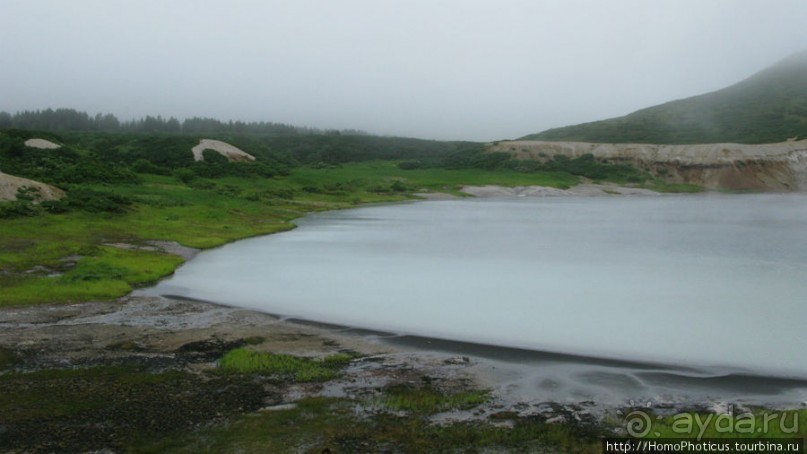 Озеро - с водой вареной, опосля - с водой студеной...