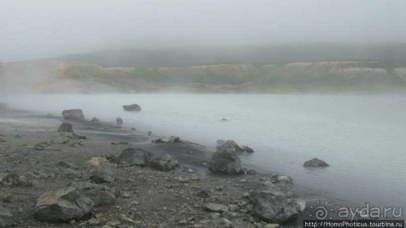 Озеро - с водой вареной, опосля - с водой студеной...