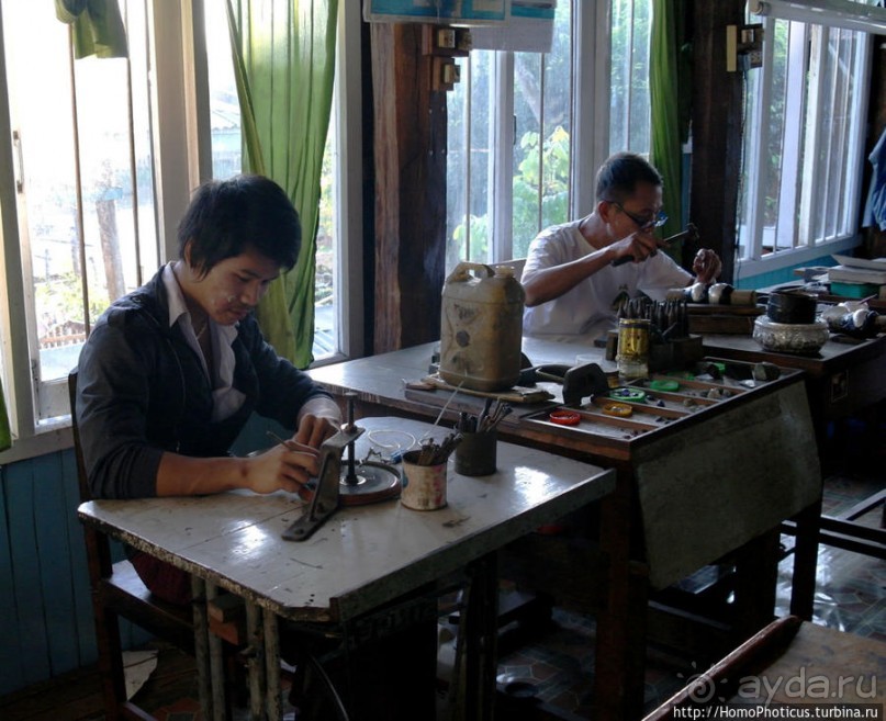 Народные мьянмарские поделки