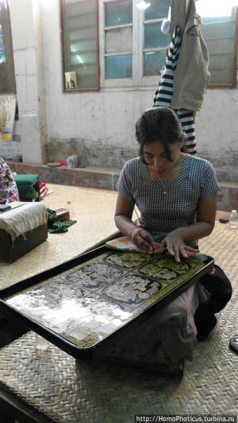 Народные мьянмарские поделки