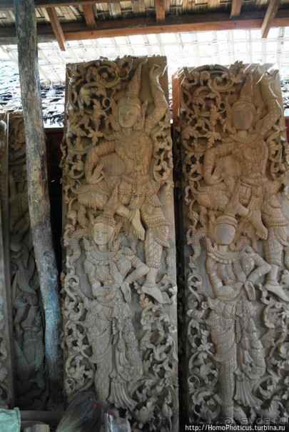 Народные мьянмарские поделки