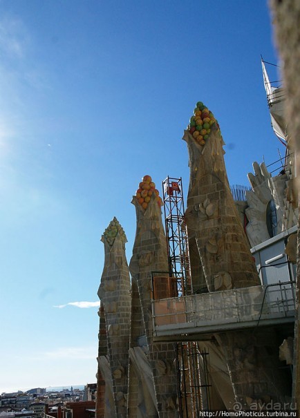 Саграда Фамилия со всех сторон