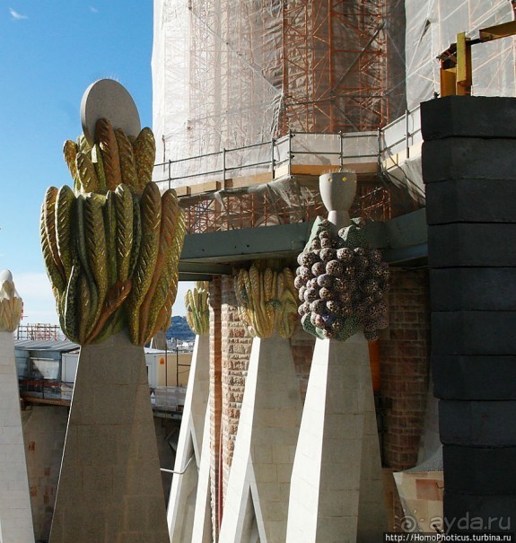 Саграда Фамилия со всех сторон