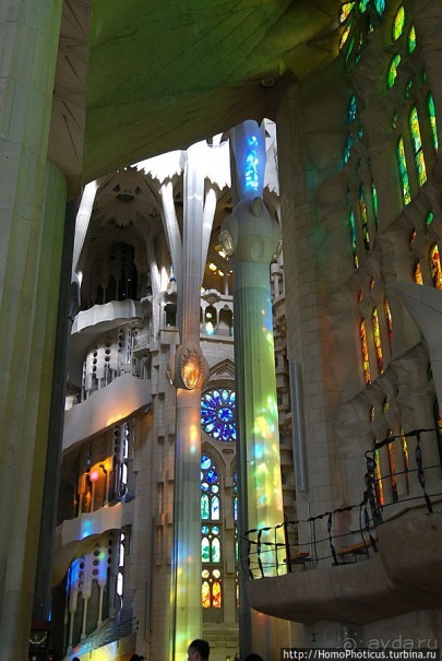 Саграда Фамилия со всех сторон