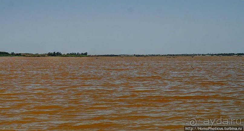 Не совсем розовое озеро