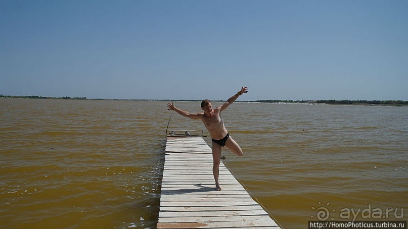 Не совсем розовое озеро