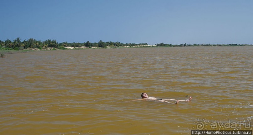 Не совсем розовое озеро