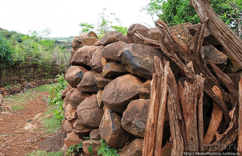 Этнография Эфиопии: деревня консо