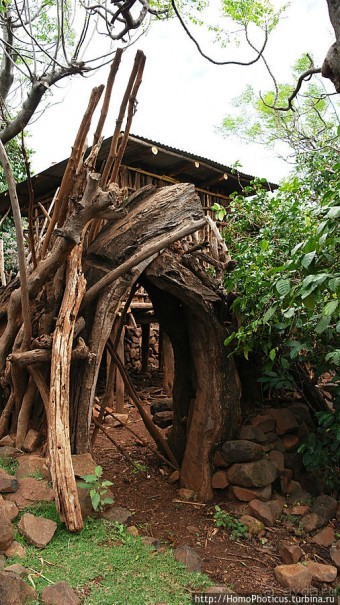 Этнография Эфиопии: деревня консо