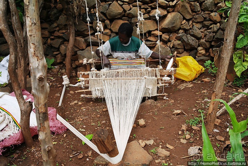 Этнография Эфиопии: деревня консо