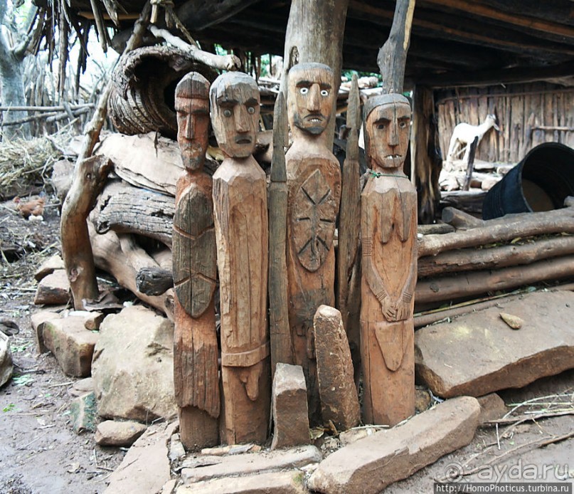 Этнография Эфиопии: деревня консо