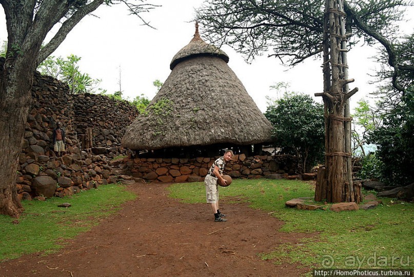 Этнография Эфиопии: деревня консо
