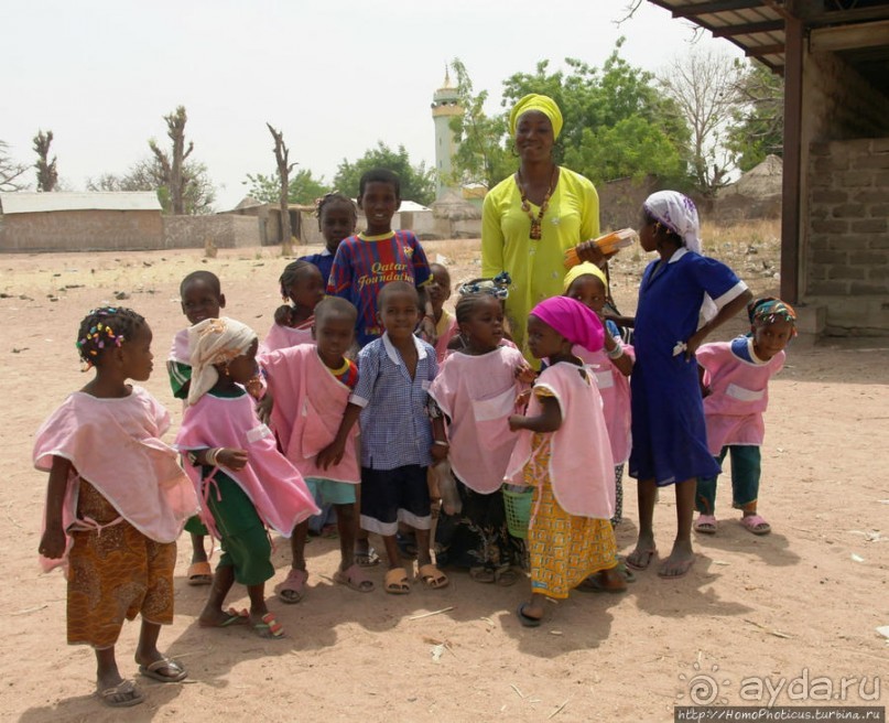 Тчамба. Школа и школьники