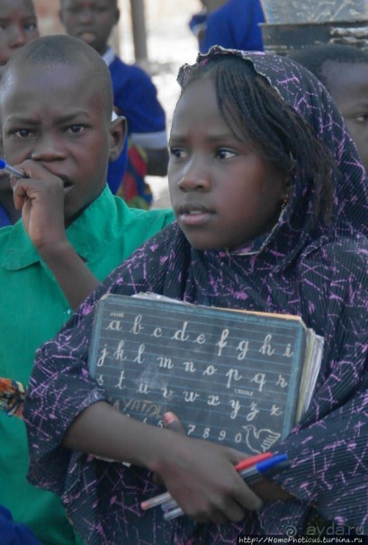 Тчамба. Школа и школьники