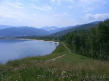 Пуп - самая юго-западная точка берега Байкала