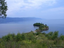 Пуп - самая юго-западная точка берега Байкала