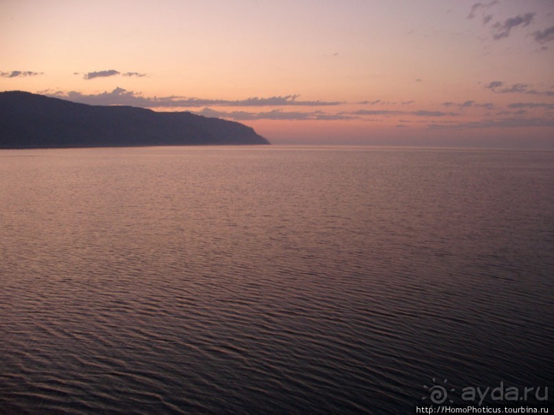 Пуп - самая юго-западная точка берега Байкала