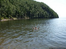 Пуп - самая юго-западная точка берега Байкала