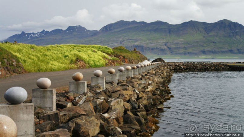 Каменные фьорды и каменные яйца