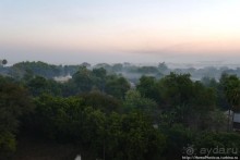 Над Баганом на шаре