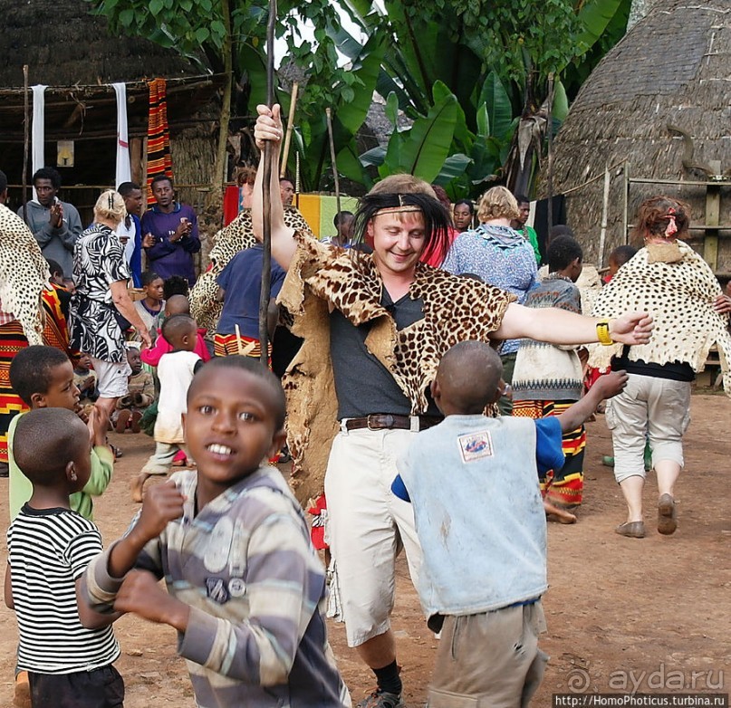 Этнография Эфиопии: деревня дорзе