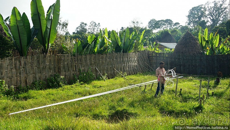 Этнография Эфиопии: деревня дорзе