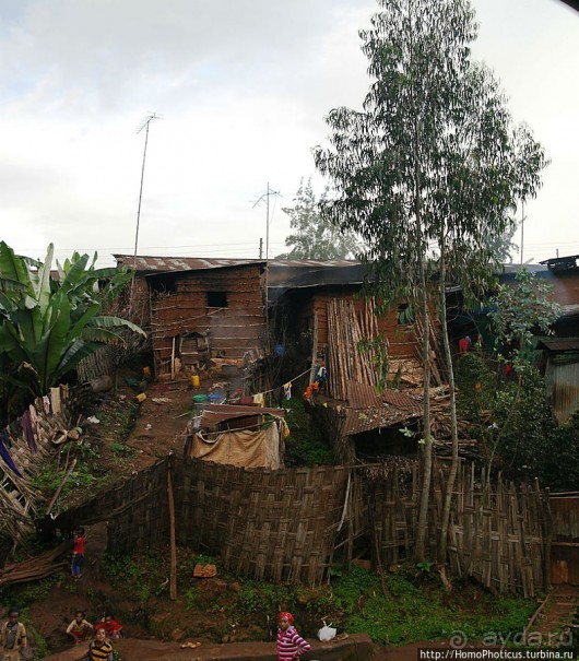 Этнография Эфиопии: деревня дорзе
