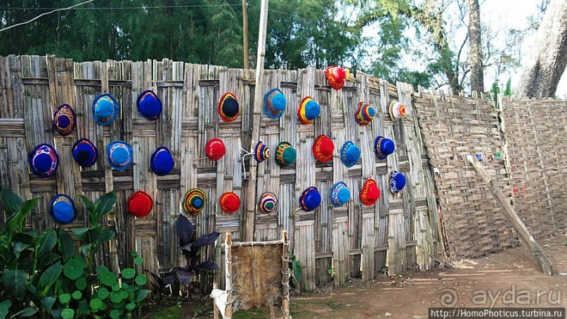 Этнография Эфиопии: деревня дорзе