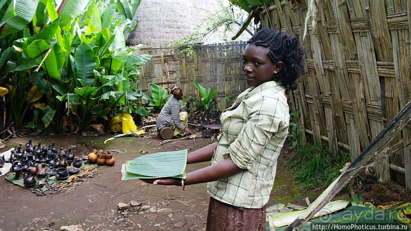 Этнография Эфиопии: деревня дорзе