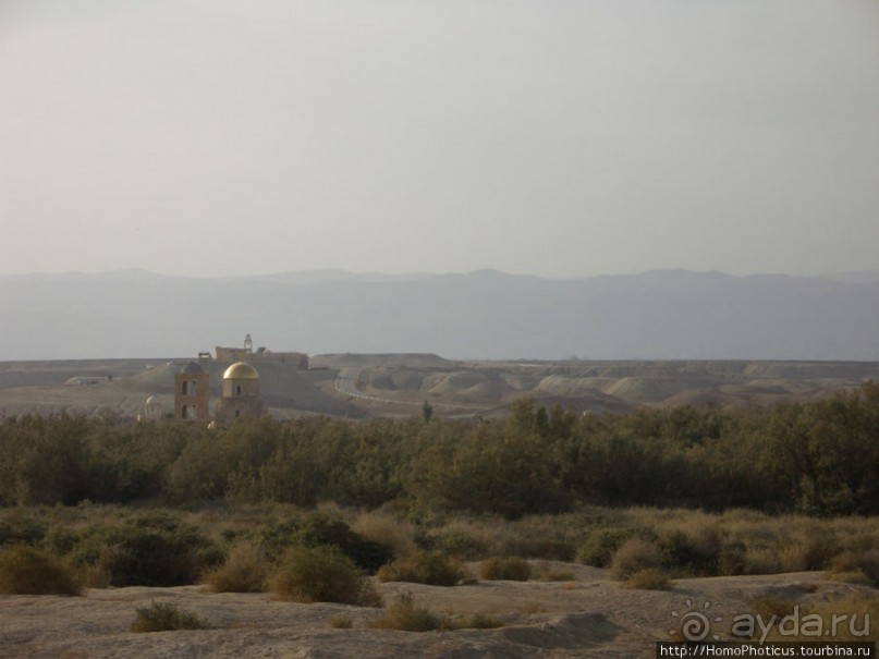 Место самого главного Крещения и Мертвое море