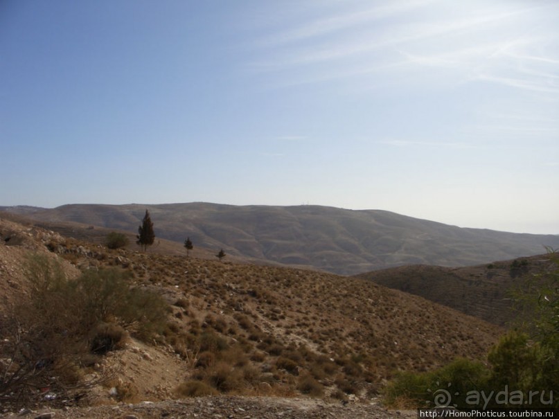 Место самого главного Крещения и Мертвое море