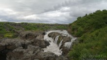 Лавовые водопады и пещеры белой речки