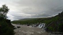 Лавовые водопады и пещеры белой речки