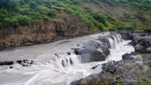 Лавовые водопады и пещеры белой речки