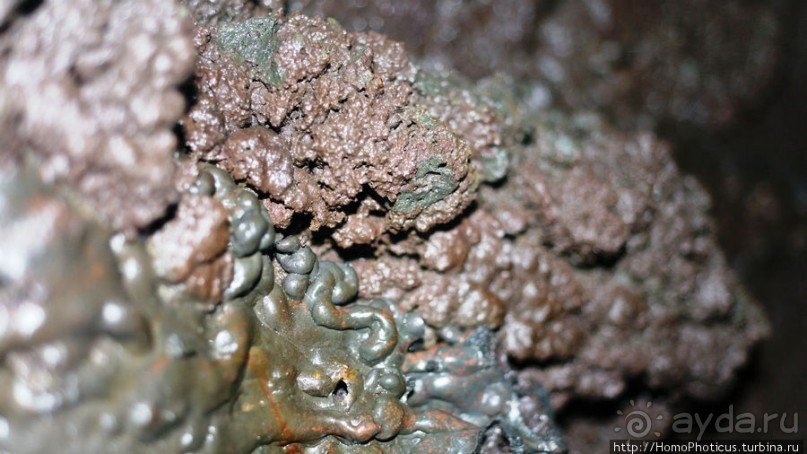 Лавовые водопады и пещеры белой речки