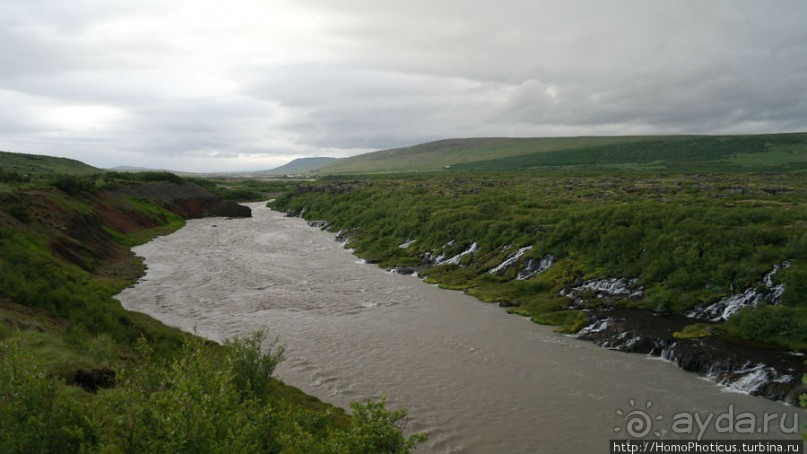 Лавовые водопады и пещеры белой речки