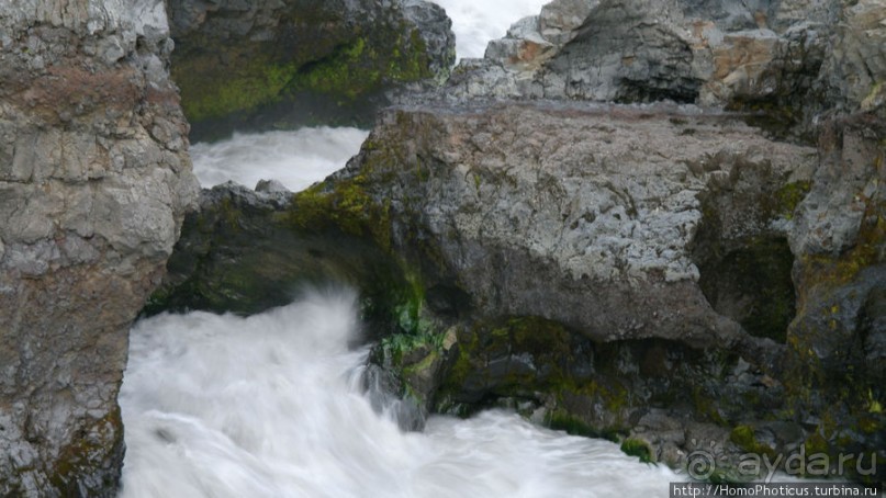 Лавовые водопады и пещеры белой речки