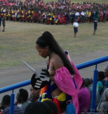 Умхланга. День VII. Его Величество Мсвати III выбирает