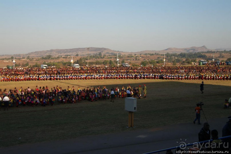 Умхланга. День VII. Его Величество Мсвати III выбирает